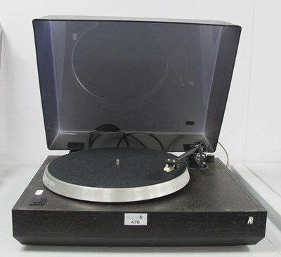 Lot 476 - An AR EB101 Turntable, AR tonearm and Glariz...