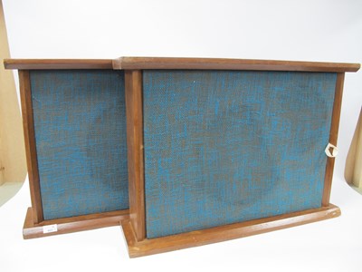Lot 423 - A Vintage Pair of Goodmans Planax 3 Speakers,...