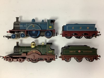 Lot 470 - Two Triang 00 gauge 4-2-2 locomotives: Dean...