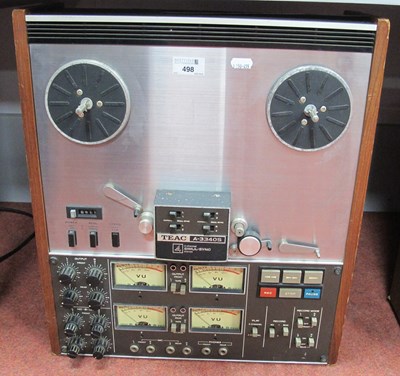 Lot 498 - A Teac A-3440S Reel-to-Reel Tape Recorder,...