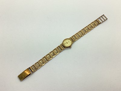 Lot 310 - Rotary; A Hallmarked Silver Gilt Ladies...