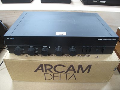 Lot 555 - An Arcam Delta 90 Intergrated Stereo Amplifier,...