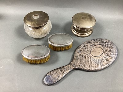 Lot 47 - A Part Hallmarked Silver Dressing Table Powder...