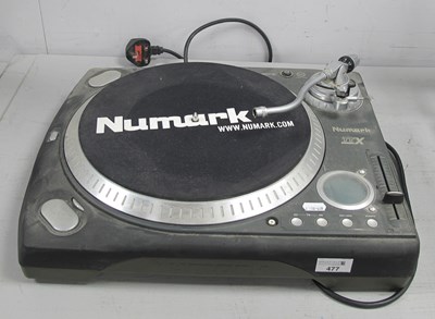 Lot 477 - A Numark TTX Quartz Direct Drive Professional...