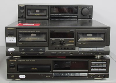 Lot 457 - A Technics Stereo System, comprising of Stereo...