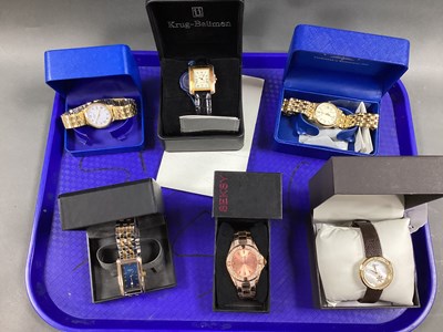 Lot 230 - Modern Ladies and Gent's Wristwatches,...