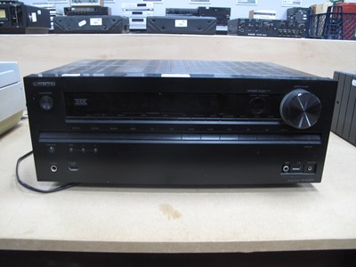 Lot 545 - An Onkyo TX-NR609 AV Receiver, black, Untested.