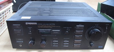 Lot 524 - A Pioneer A-77X Stereo Amplifier for Digital...