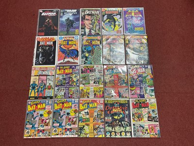 Lot 926 - Twenty Batman Giant sized issues / annuals, by...