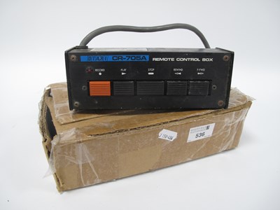 Lot 536 - An Otari CR-705A Remote Control Box for...