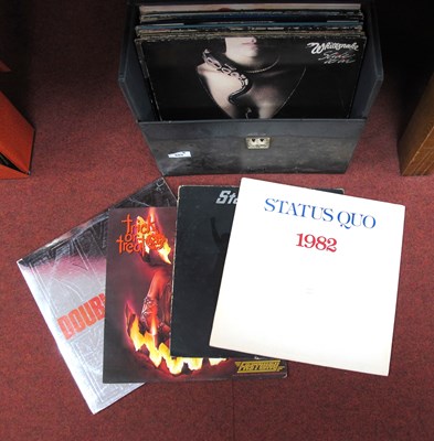 Lot 689 - Collector's Interest Lot of Metal and Rock LPs,...