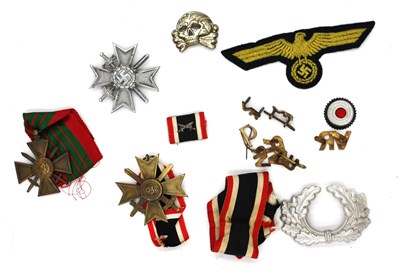 Lot 657 - WWII German Third Reich War Merit Cross with...