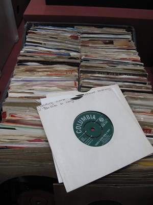 Lot 802 - Collection of over 200 7” Singles, mixed...