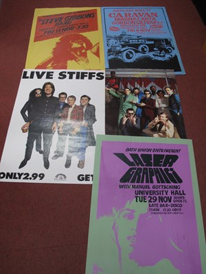 Lot 583 - Music Posters - Steve Gibbons Band, Laser...