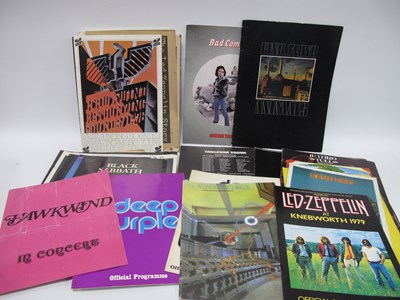 Lot 746 - Rock Group Tour/Concert Programmes,...