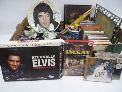 Lot 749 - Elvis Presley Memorabilia, including JM Van...