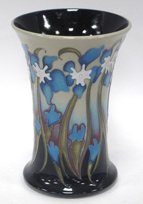Lot 1335 - Moorcroft Gentian Trial Vase of Trumpet Form,...
