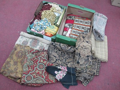 Lot 1290 - Upholstery Braid and Trim, curtain tie backs,...