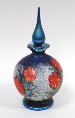 Lot 1316 - Okra 2004 Scent Bottle, with orange coloured...