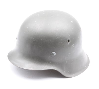 Lot 474 - WWII German Third Reich M42 Helmet & Liner,...