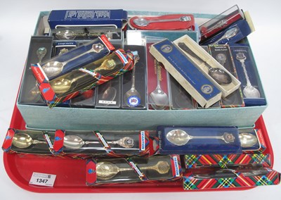 Lot 1347 - Large Quantity of Souvenir Spoons, mostly...