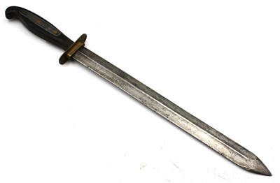 Lot 429 - XIX Century American Rifleman's Style Knife,...