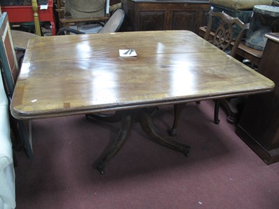 Lot 1487 - XIX Century Mahogany Rectangular Shaped...