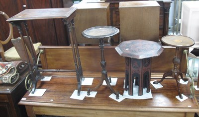 Lot 1469 - XX Century Mahogany Wine Table, with a...