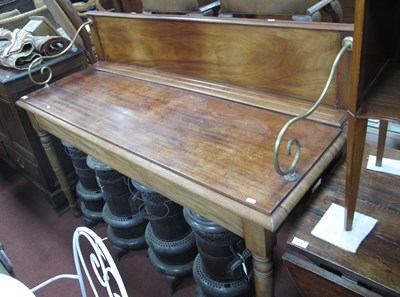 Lot 1468 - XIX Century Mahogany Serving Table, with a low...