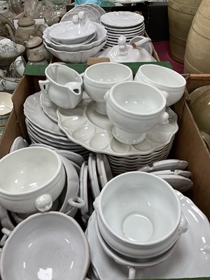 Lot 1180 - Creamware Table Pottery, usually Italian,...