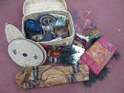 Lot 1293 - Tuareg Leather Items, including bags, purses...