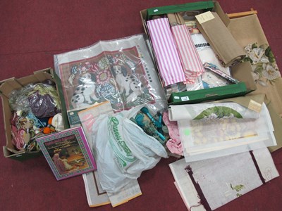 Lot 1298 - Tapestry Kits, Wool and Other Accessories,...