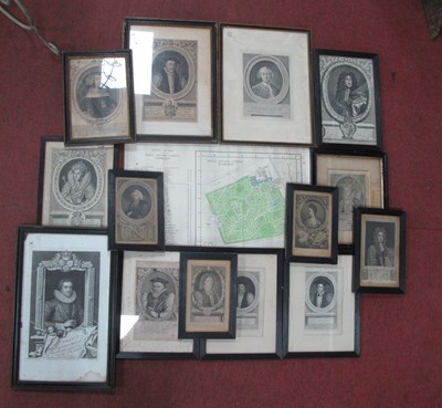 Lot 1412 - XIX Century & Earlier Engravings of Important...
