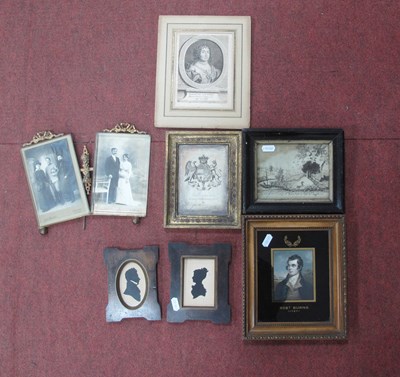 Lot 1405 - XIX Century Print of Robbie Burns, Scuderi,...