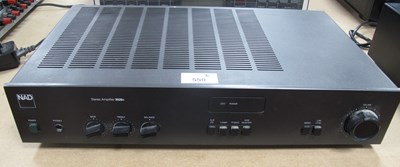 Lot 550 - A Nad 3020e Stereo Amplifier, black, Untested.