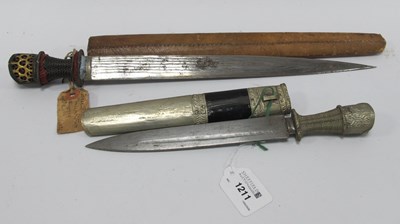 Lot 1211 - Bhutan Presentation Dagger, 38cm long, in...