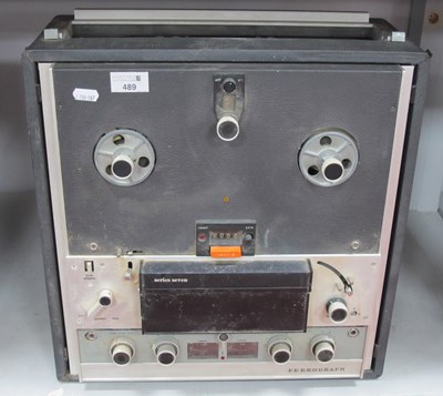 Lot 489 - A Ferrograph Series Seven Reel to Reel Tape...