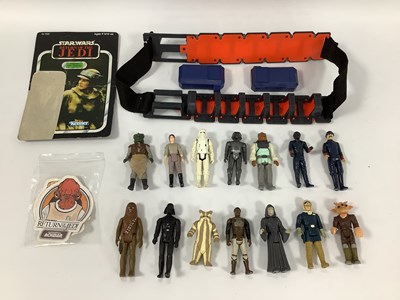 Lot 484 - Fourteen Original Star Wars Trilogy Plastic...