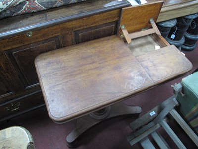 Lot 1485 - XIX Century Mahogany Reading Table, with a...