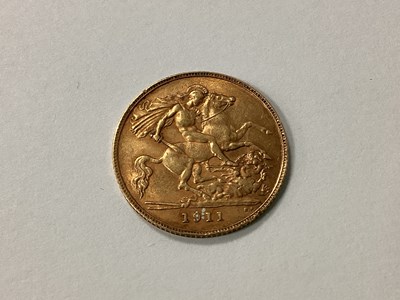 Lot 617 - 1911 George V Gold Half Sovereign.