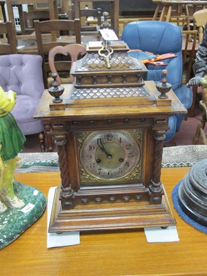 Lot 1599 - An Early 20th Century German HAC Oak Cased...