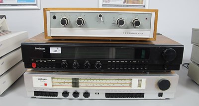 Lot 453 - A Ferrograph F307 Amplifier, together with two...