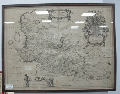 Lot 1218 - After Timothy Pont (1565-1614), Cunningham map...