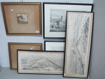 Lot 1382 - Pair of Elongated Prints of Malvern, pair of...