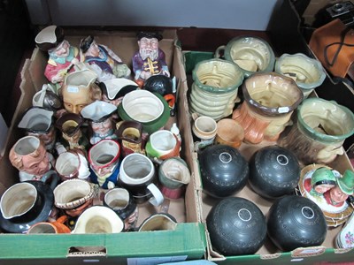 Lot 1040 - Collectables and Toby Jugs, including four...