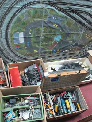 Lot 1364 - Model Railway Diorama, including Hornby,...