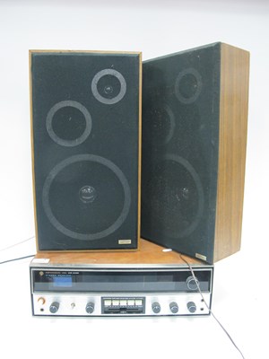 Lot 1252 - Kenwood KR-4140 Stereo Receiver with pair of...