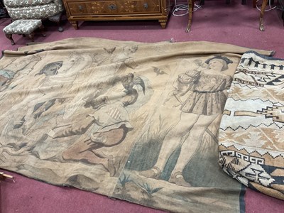 Lot 1520 - Belgian Style Carpet, with geometric motifs
