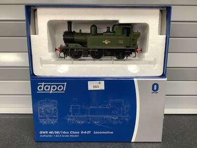 Lot 564 - A Boxed Dapol '0' Gauge 14XX Class 0-4-2 in BR...