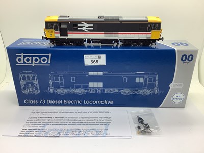 Lot 565 - A Boxed Dapol 'OO' Gauge Class 73 JB Intercity...